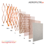 Strati del Filtro multistrato raccoglivernice© High Capacity eurosupra 2 - filtri columbus