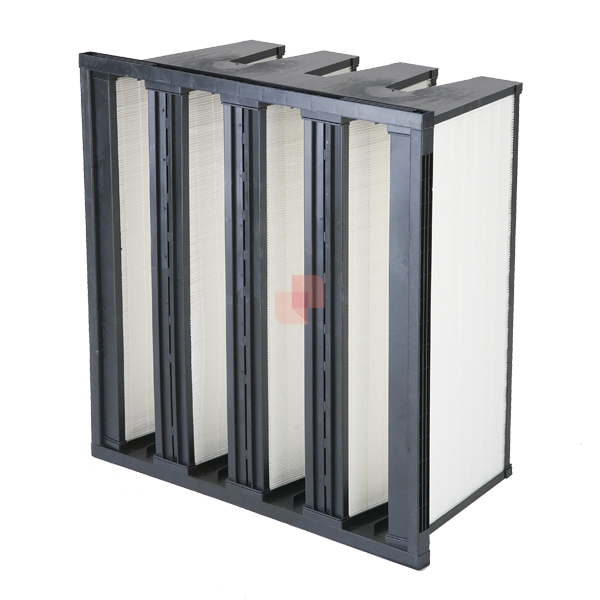 Filtro a Tasche Rigide per filtrazione polveri unità trattamento aria, impianti ventilazione, condizionamento