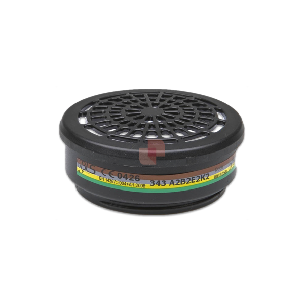 BLS Thread fitting Filters for respirators 343 ABEK2